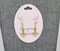 Filigree Brass Gold Art Deco Dangle Earrings product 5